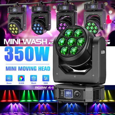 350W Wash Zoom Moving Head Spot Beam Strahl Bee-eye RGBW Bühnenlicht DMX DJ Bar