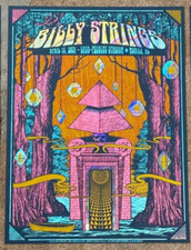Billy Strings Foil Poster 4/10/2011 Mobile AL Signed & Numbered #/75 AE