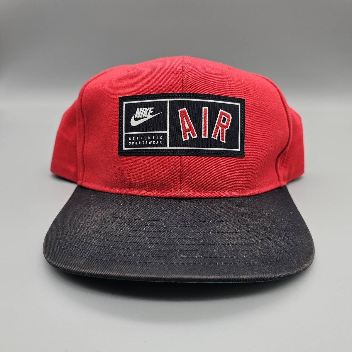Nike Air Pro Snapback Hat Red Black Back Hit