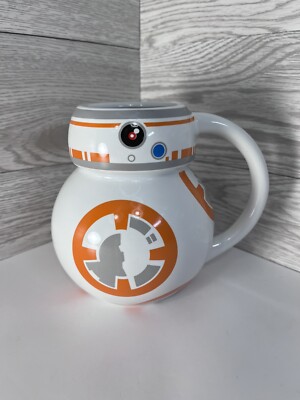 Star Wars BB-8 Droid Coffee Mug Cup Genuine Disney Store Collectable 5'' TALL 