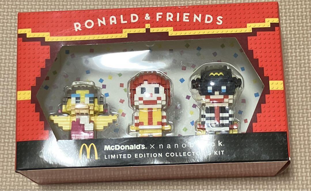 激レア！McDonald's nanoblock 45周年記念セット McDonald's x nanoblock Limited Edition Toy Range Sells Out