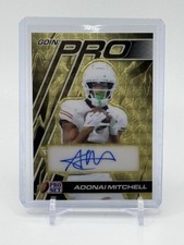 Marketplace image: 2024 Leaf Pro Set Metal ADONAI MITCHELL Goin Pro Superfractor AUTO #1/1 - TEXAS
