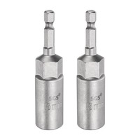 "Nussausdreher 13Mm 1/4\" 3,15\" 2 StüCk Magnetisch"