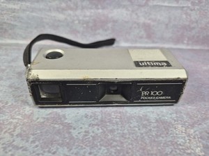 VINTAGE 1980s ULTIMA PR 100 110 FILM CAMERA UNTESTED
