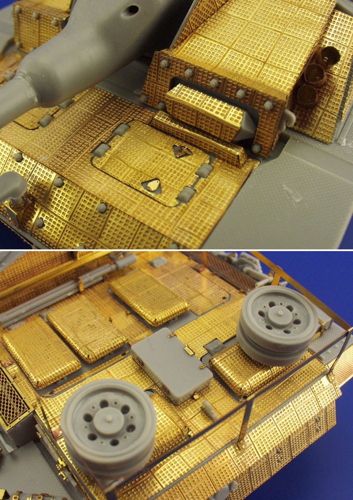 EDUARD 35752 1/35 Photo-Etched WAFFLE ZIMMERIT SET for DRAGON STUG III Ausf.G
