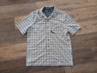 Men's OAKLEY button-down brown check shirt sz. L