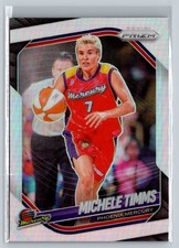 2025 Panini Prizm WNBA #133 Michele Timms Silver Prizms