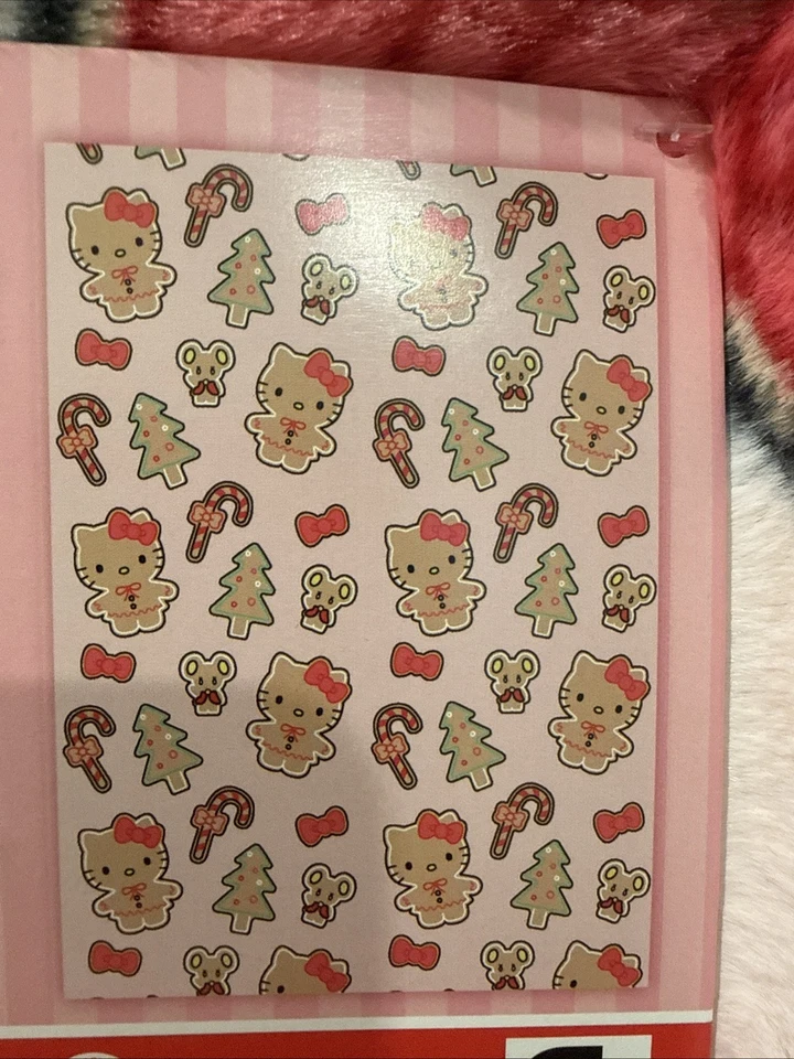 Hello Kitty Gingerbread Cookie Plush Throw FREE SHIPPING 50x70 BLANKET VIRAL - Image 3 of 4