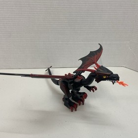 LEGO Fantasy Era Castle Minifigure - Dragon Black Head - 7094 Large Animal