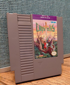 Crystalis Nintendo NES Authentic Cartridge Only   Tested Working