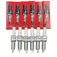 6PCS Spark Plugs for NGK 95350 OEM 12290-R9P-A01 DILZKR7B11G HONDA MDX TLX RLX