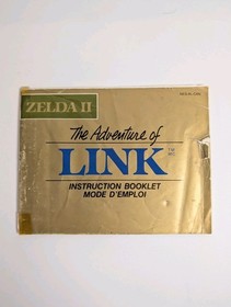 Zelda II: The Adventure of Link - Nintendo NES Complete CIB Authentic 1 Day Ship