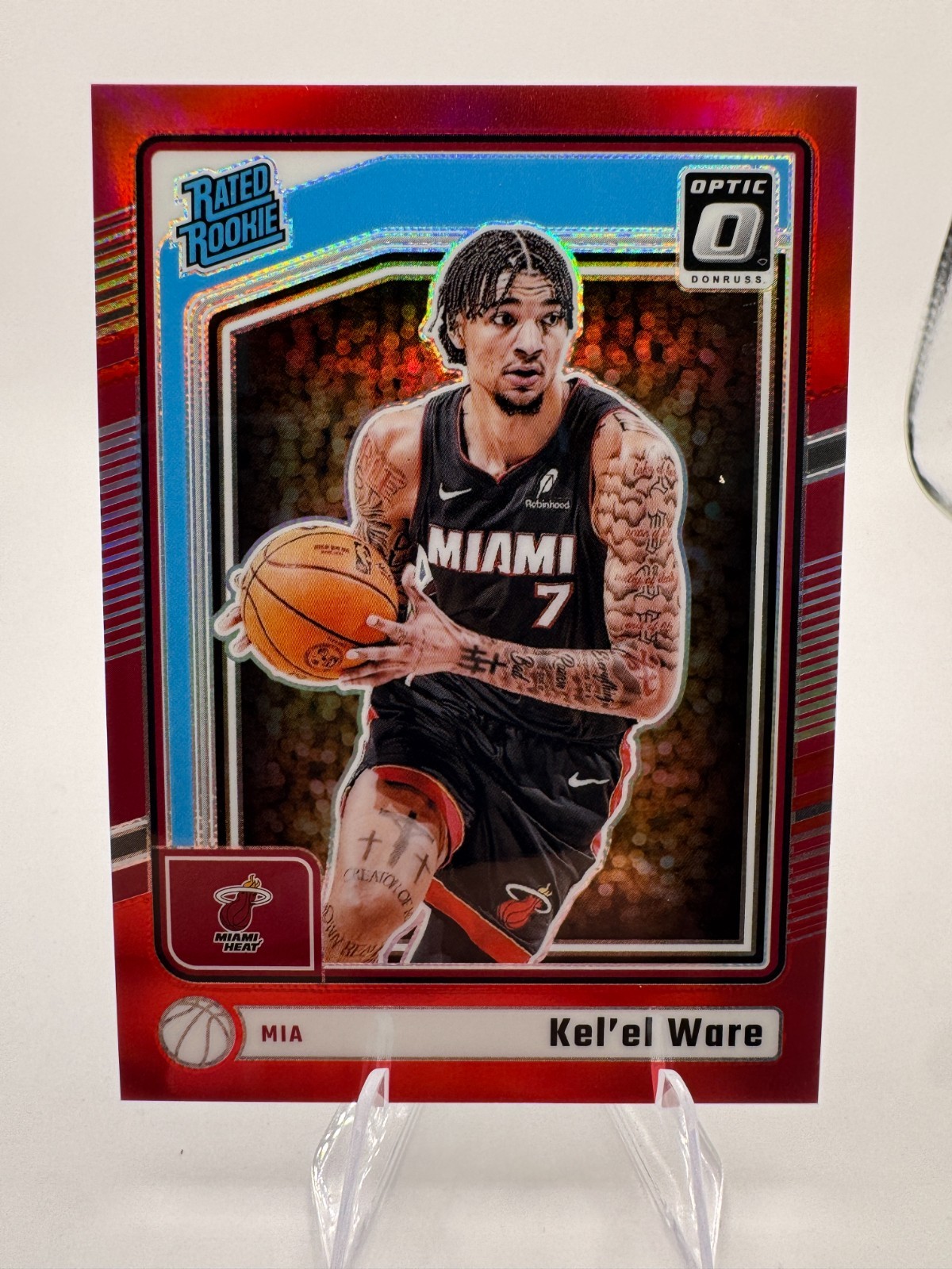 2024-25 Donruss Optic - Kel'el Ware #280 Rated Rookie RC Red /99
