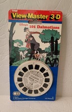 VIEW-MASTER vintage TYCO SET of 3 REELS Disney's 101 Dalmatians 1991 sealed NEW