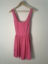 Forever 21 Size S Women’s Pink Dress Ballerina Baby Doll Barbie Scoop Neck NWT