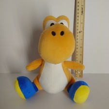 Super Mario Bros. Yoshi Orange 2018 Stuffed Animal Toy All Star Nintendo
