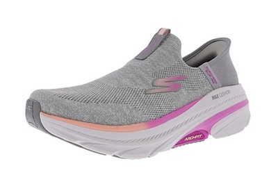 SKECHERS WOMEN'S MAX CUSHIONING ARCH FIT 2.0-CAMBRIDGE 128945/GYPK WALKING SHOES