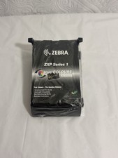 Zebra ZXP Series 1 Color Ribbon Cartridge ID Badge Printer 800011-140 Sealed