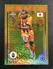 2024-25 Topps Chrome Kevin Shakhtar Fulham Gold Mojo 10/50 RC