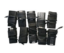 Lot of Ten  10 Genuine 90w Dell LA90PM130 Slim AC Adapter 19.5V Laptop Charger