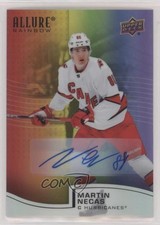 2021-22 Upper Deck Allure Rainbow Full Auto Martin Necas #R-79 Auto u2v