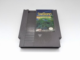 VTG VIDEO GAME StarTropics 1990 NES Nintendo TESTED & AUTHENTIC
