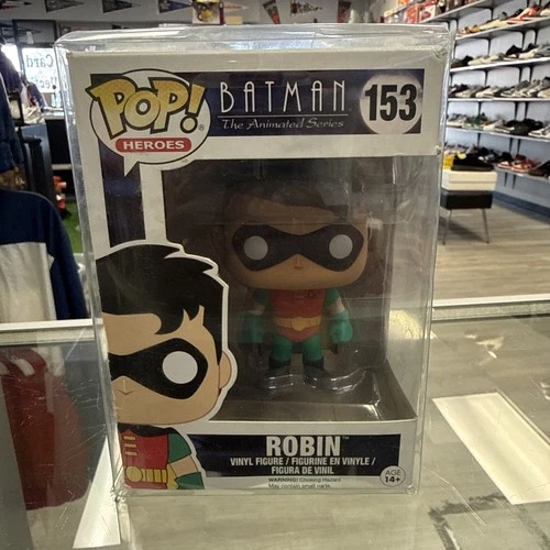 Funko Pop! Heroes DC Comics Batman The Animated Series Robin #153 Vaulted 2016
