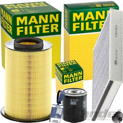 MANN FILTER INSPEKTIONSPAKET passend für 2.0 TDCI FORD C-MAX FOCUS 3 KUGA 2