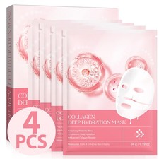 Collagen Face Mask Overnight, Collagen Real Deep Mask, Face Masks Beauty, Hyd...