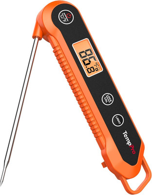 Thermopro Digital Instant Read Meat Thermometer for Grilling Waterproof Kitchen