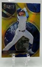 Kris Bryant 2020 Panini Select Moon Shots Gold Prizm /10! Chicago Cubs