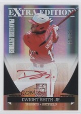 2011 Donruss Elite Extra Edition Red Ink 8/25 Dwight Smith Jr #98 Auto 1b3