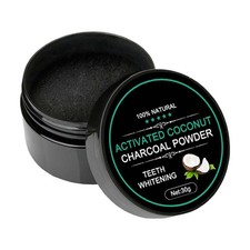 Charcoal Teeth Tooth Whitening Powder Natural Organic Toothpaste Toothbrush Oral