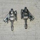 Transformers G1 Rumble / Frenzy Cassette Lasers Weapons Pair Vintage Parts lot