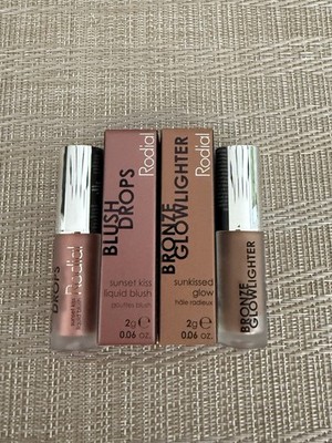 Rodial Blush Drops Sunset Blush 2g & Bronze Glowlighter 2g Mini Reisegröße