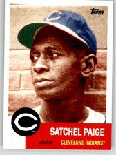 Satchel Paige 2016 Topps Archives 83 Cleveland Indians