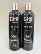 CHI Luxury Black Seed Oil Gentle Cleansing Shampoo + Conditioner 12 oz Set
