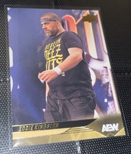 2025 AEW Upper Deck Eddie Kingston 17 Gold Parallel All Elite Wrestling Card roh