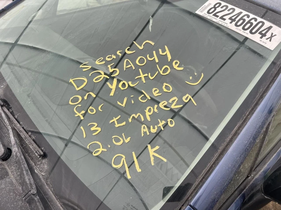 Driver Left Air Bag Driver Seat Fits 13-17 XV CROSSTREK 188769 Foto 3 de 4