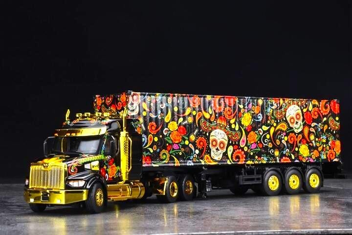 Mini Gt Western Star Dia De Los Muertos Minicar | eBay