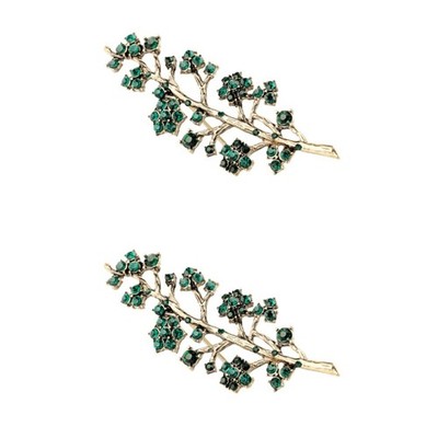 2 Pcs Brosche Schmuck Für Mädchen Strassstaschin Accessoires Damen