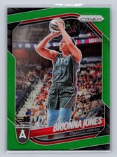 2025 Panini Prizm WNBA #107 Brionna Jones Green Prizms