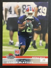 Leodis McKelvin 2008 Topps Stadium Club Football Rookie /1799 Buffalo Bills #142