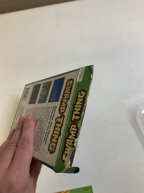 Swamp Thing Nintendo NES 1985 Tested Working Complete With Box Manual