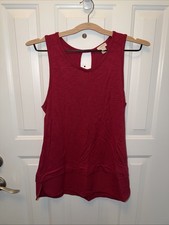 J.Crew Womens Tank Red Extra Small Excellent