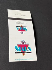 Vintage Texas Matchbook “Stars Of Seawell” Galveston