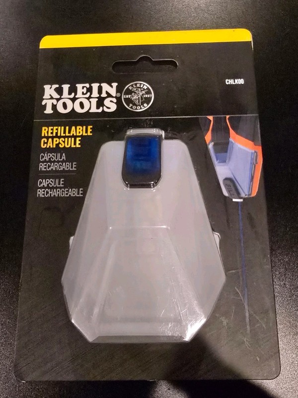 Klein Tools CHLK00 Reusable Chalk Capsule