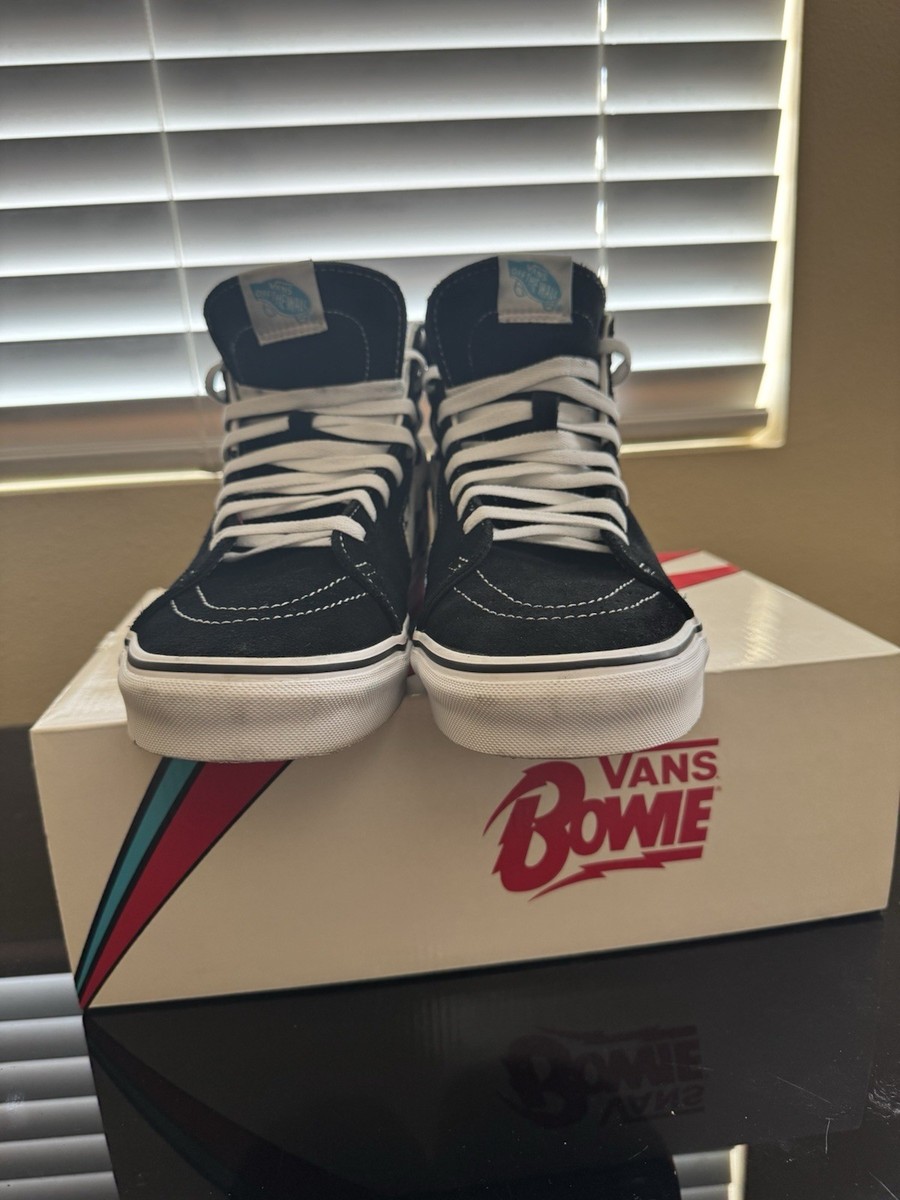 RARE Vans x David Bowie Sk8 Hi Diamond Dogs Sneakers Limited