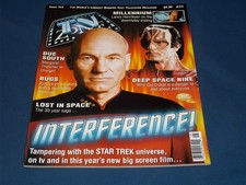 1998 AUGUST TV ZONE #105 MAGAZINE - STAR TREK FRONT COVER - H 13067