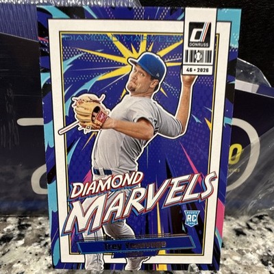 Panini 2026 Donruss Baseball Diamond Marvels #15 Trey Yesavage Rookie Insert